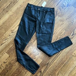 NWT F21 faux leather skinnies